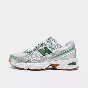 Women's New Balance 740 Shoes Sneakers - Grey Green U740SF2